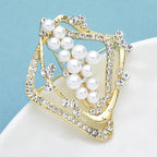 PENDRA Florielle40 Pearl Brooch