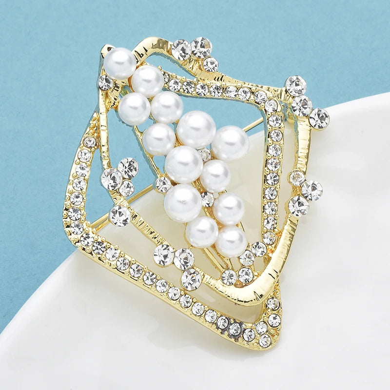 PENDRA Florielle40 Pearl Brooch