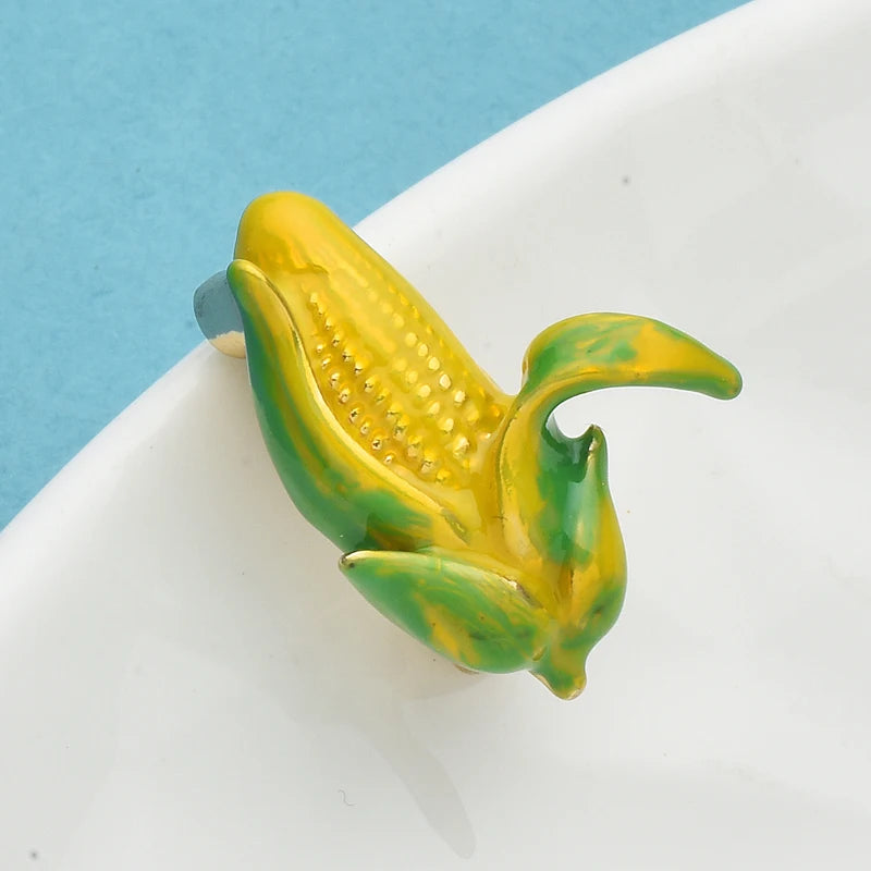 PENDRA Cornelia Cute Corn Brooch