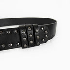 PENDRA Bellais Black Skull Designer Belt