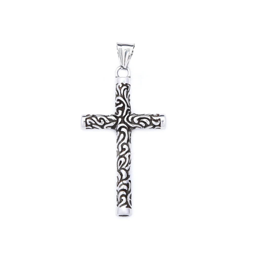 PENDRA Crossengrave Engraved Cross Pendant