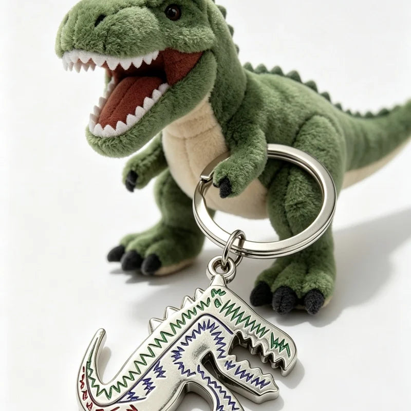 PENDRA Dinokey Colorful Dinosaur Keychain
