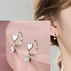 PENDRA Geometry Sterling Silver 2 Earrings