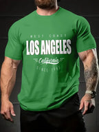 PENDRA Jesus Print Loose Comfortable Short-Sleeve God Bless You T-Shirt