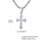 PENDRA Cross 60Cm Charm Pendant Necklace