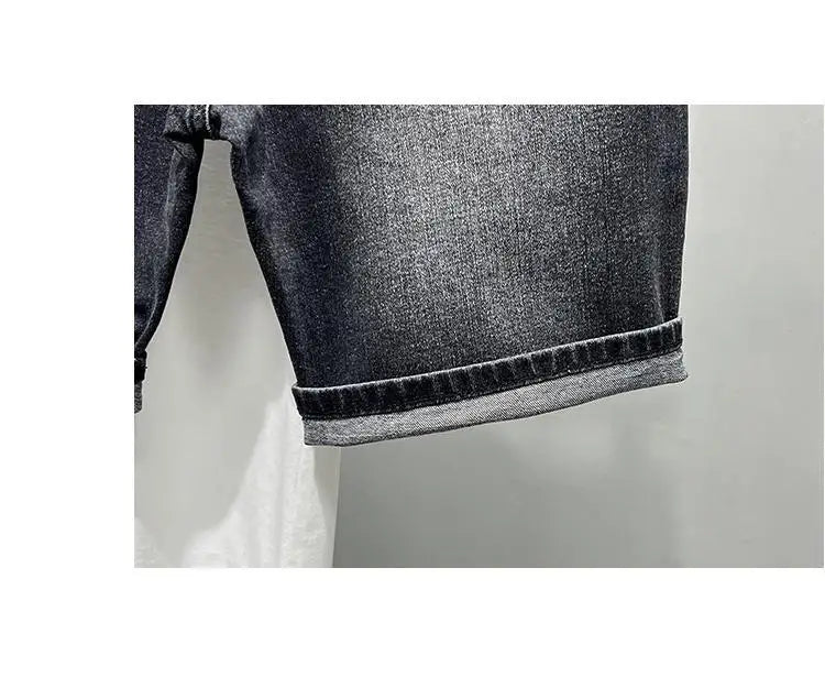PENDRA Knee Length Black Jeans
