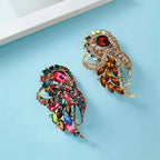 PENDRA Aurelia Rhinestone Flower Brooch