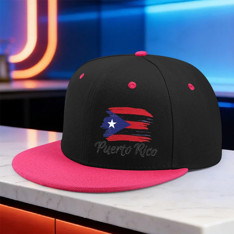 PENDRA Puerto Rico Snapback Cap
