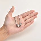 PENDRA Zircon Silver Pendant Necklace