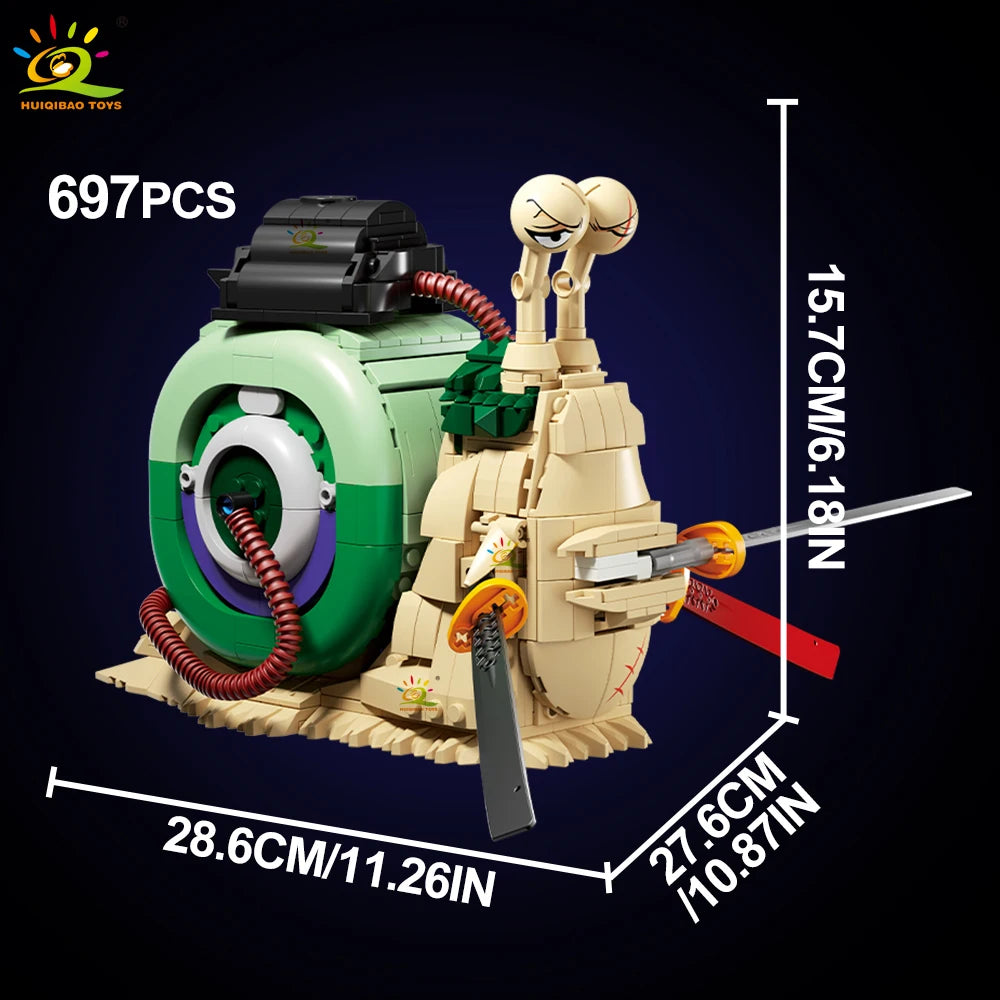 PENDRA Snail Insect Phone Building Set