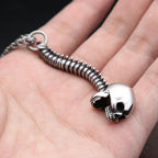 PENDRA Skullpunk Gothic Skull Pendant
