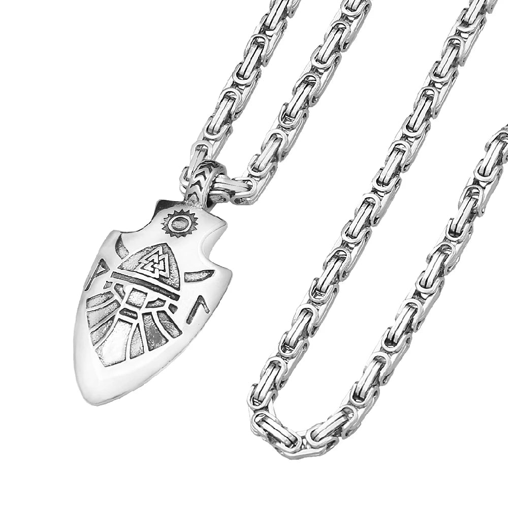PENDRA Spearhead Nordic Viking Pendant