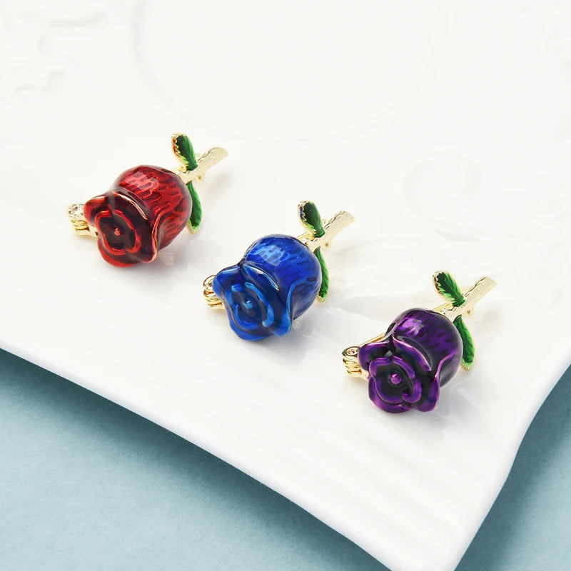 PENDRA Gardenia Floral & Animal Brooch Collection
