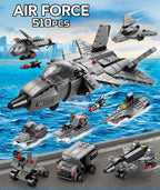 PENDRA Military Attack Fighter Building Set
