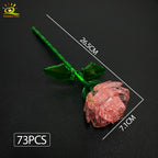 PENDRA Rose Hydrangea Floral Building Set