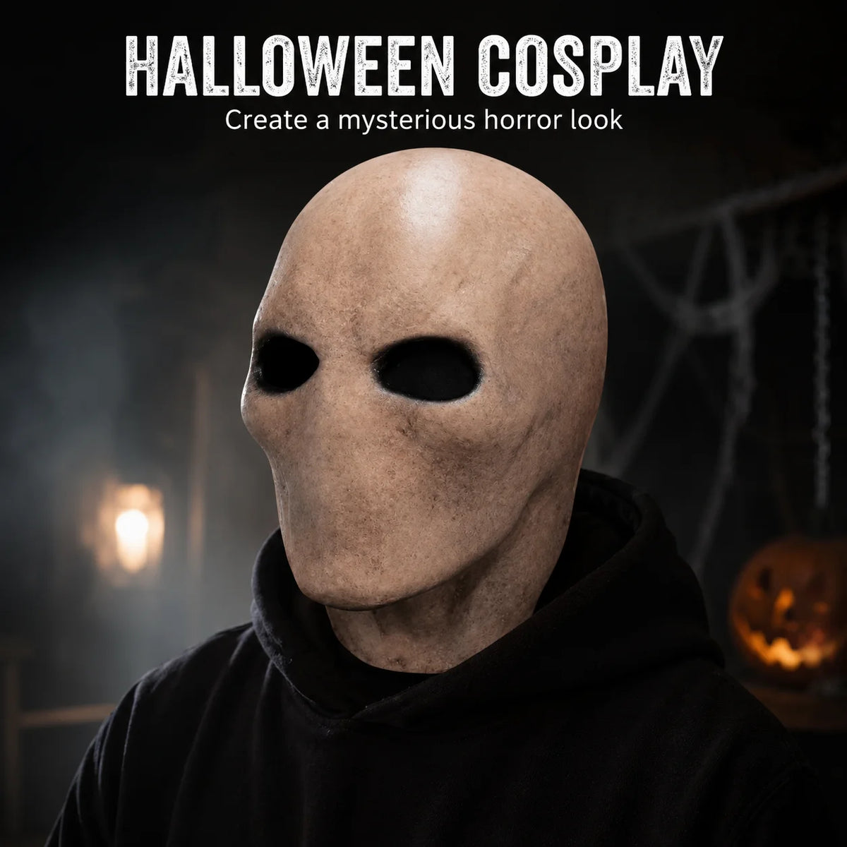 Alien Latex Mask Halloween Horror Full Head Costume Scary Cosplay Party Prop Unisex