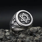 PENDRA Hexagram Star of David Ring