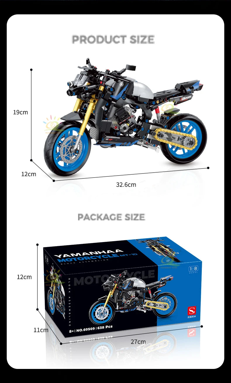 PENDRA Motorbike High Tech Building Set