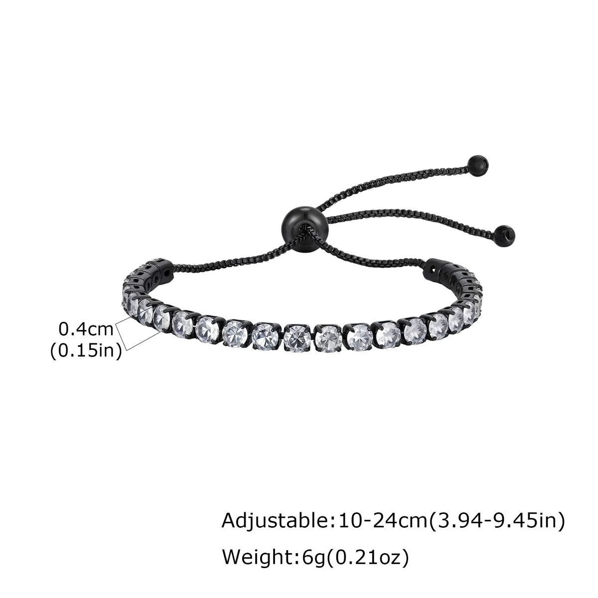 PENDRA Tennis Square Bracelet