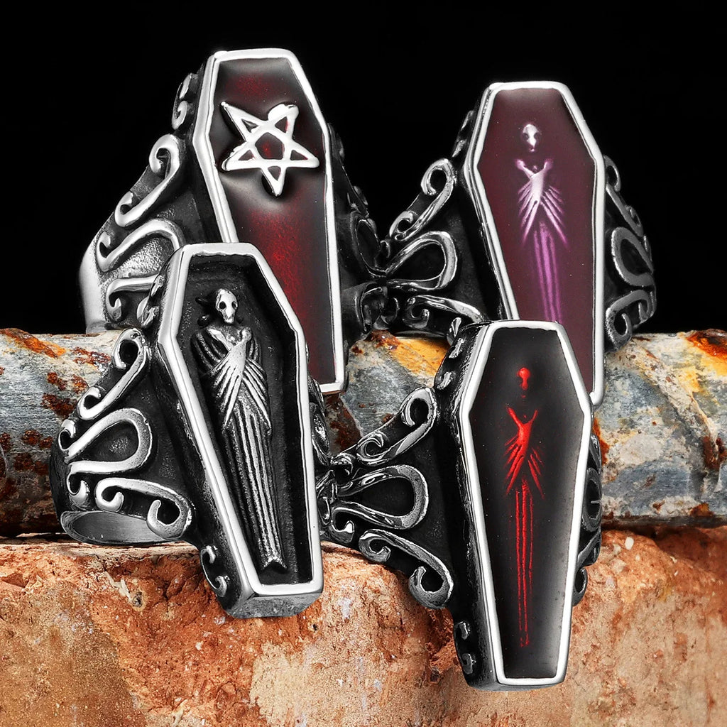PENDRA Gothic Mummy Vampire Ring