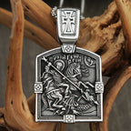 PENDRA Dragonslayer Saint George Dragon Pendant