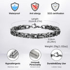 PENDRA Byzantine Chunky Bracelet