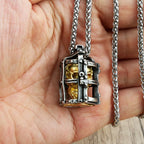 PENDRA Skullcage 316L Stainless Steel Cage Pendant