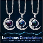 PENDRA Zodiacglow Luminous Twelve Constellations Pendant Necklace