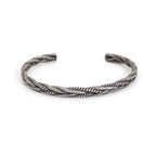 PENDRA Wheatleaf Stainless Steel Open Bracelet