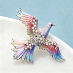 PENDRA Flying Pigeon Brooch