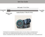 PENDRA Serara Leather Floral Luxury Belt
