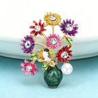 PENDRA Florielle19 Floral Brooch