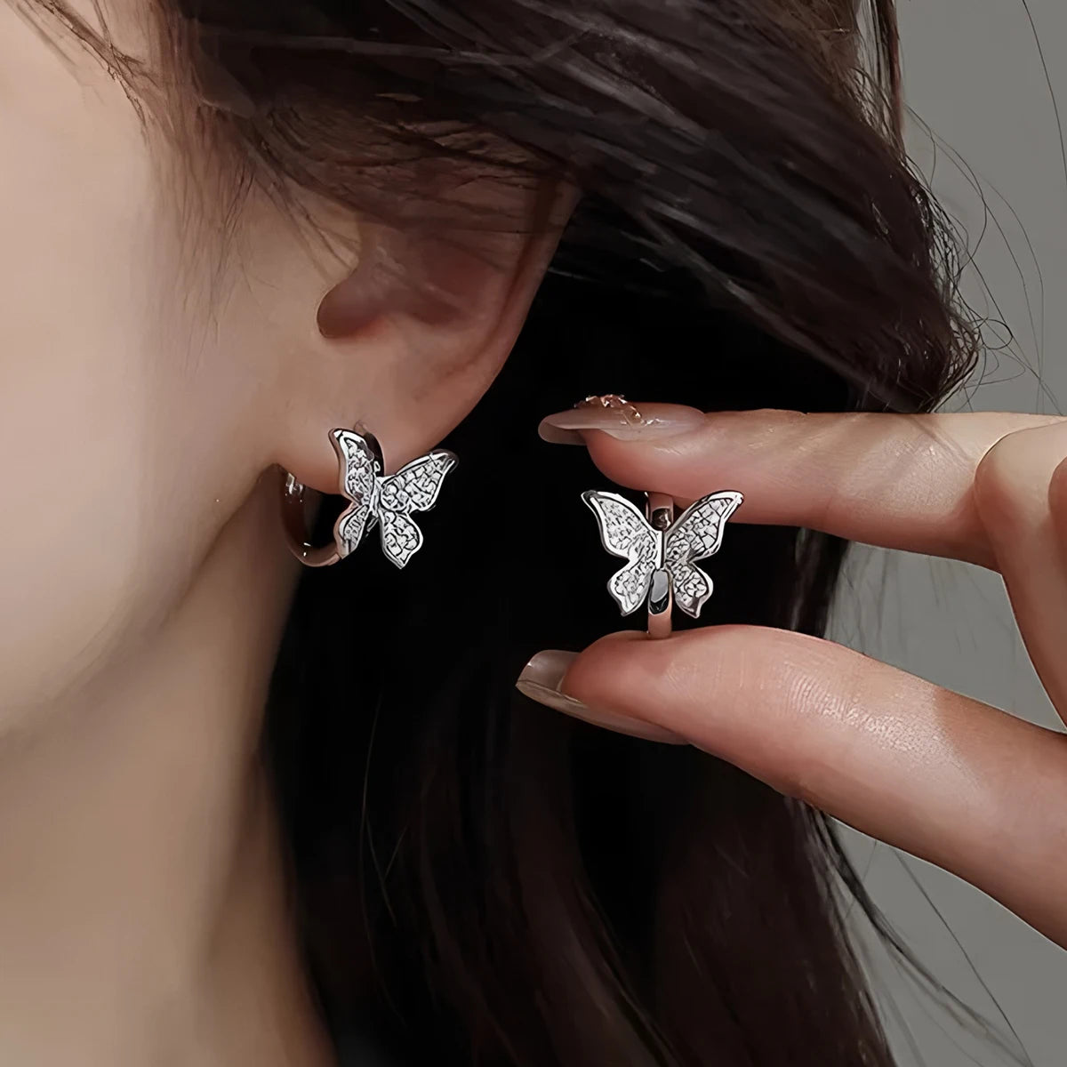 VENTFILLE 925 Sterling Silver Bow Knot Pearl Earring for Women Versatile Korean Design Gift Jewelry Dropshipping