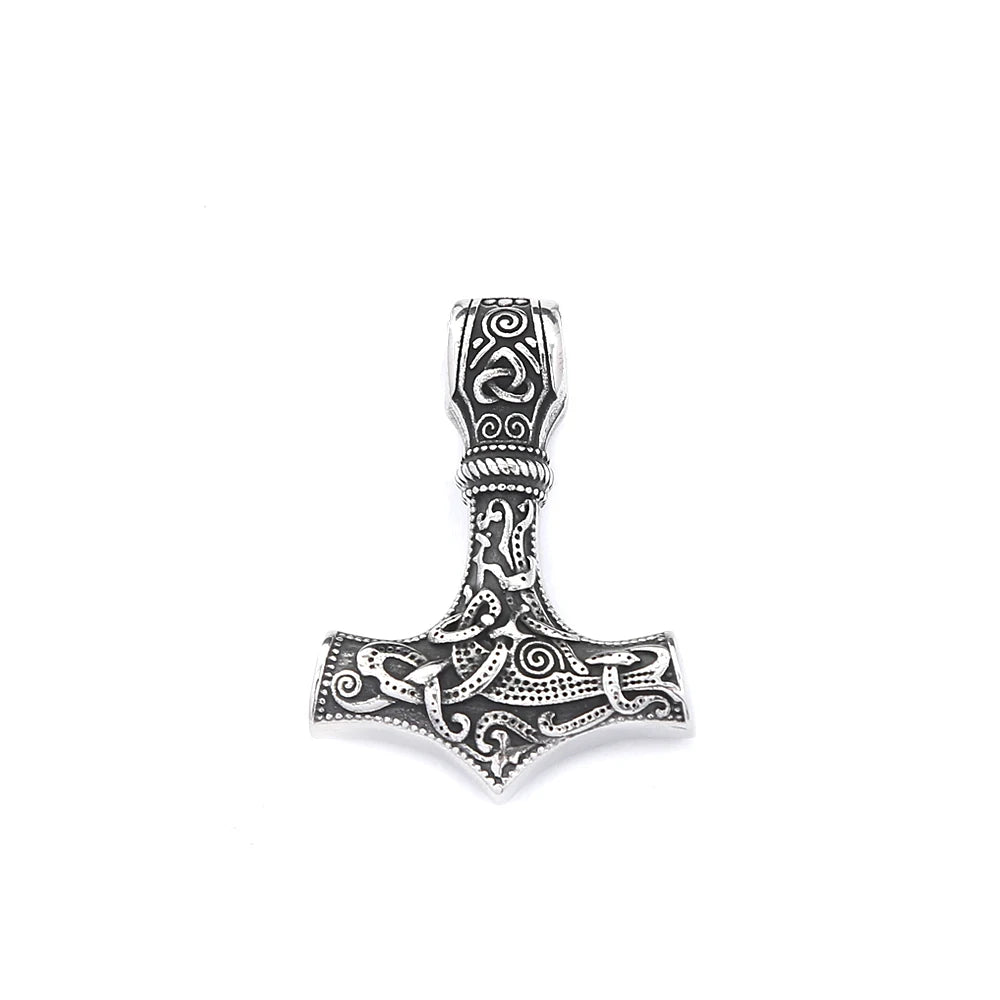 PENDRA Mjolnir Viking Thor Hammer Pendant