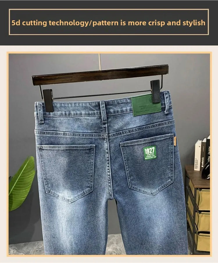 PENDRA Brand Blue Straight Jeans