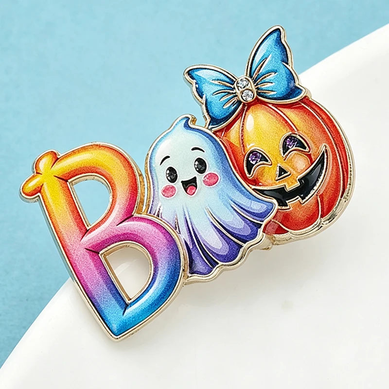 PENDRA Ghostpumpkin Ghost Pumpkin Brooch