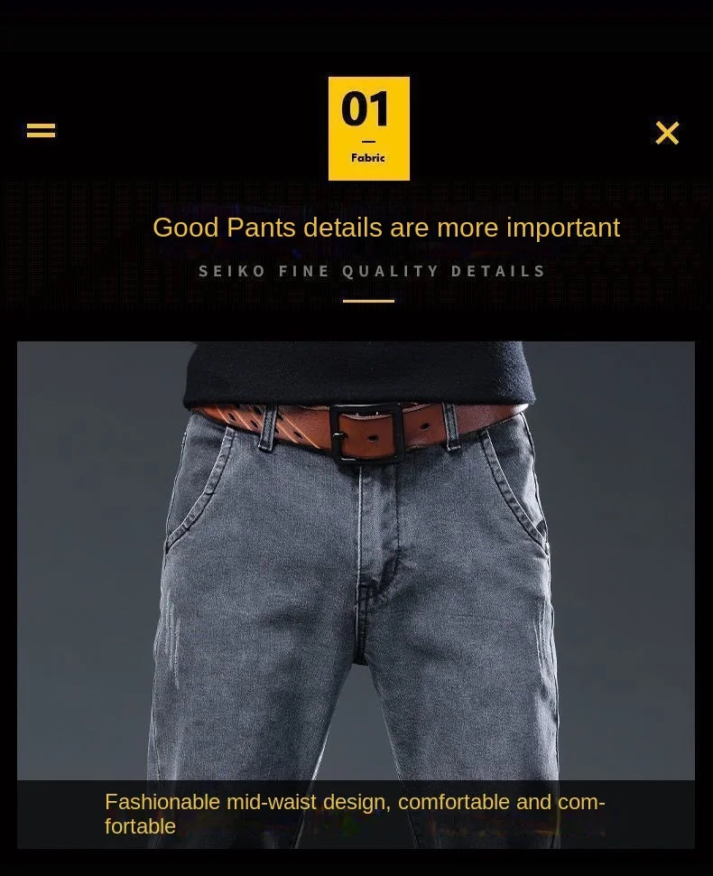 PENDRA Plush Wool Korean Jeans