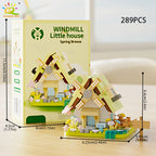 PENDRA Cute Windmill Micro Building Set