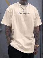 PENDRA Printed Sports Gradient T-Shirt