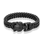 PENDRA Wolf Gold Chain Bracelet