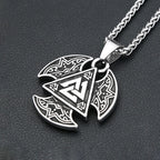 PENDRA Celticknot Viking Triangle Celtic Knot Pendant