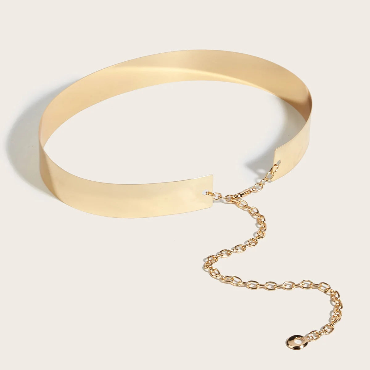 PENDRA Miraellea Metal Gold Elegant Waist Chain Belt