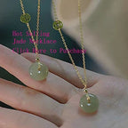 PENDRA Silver Jade Stamp Earrings