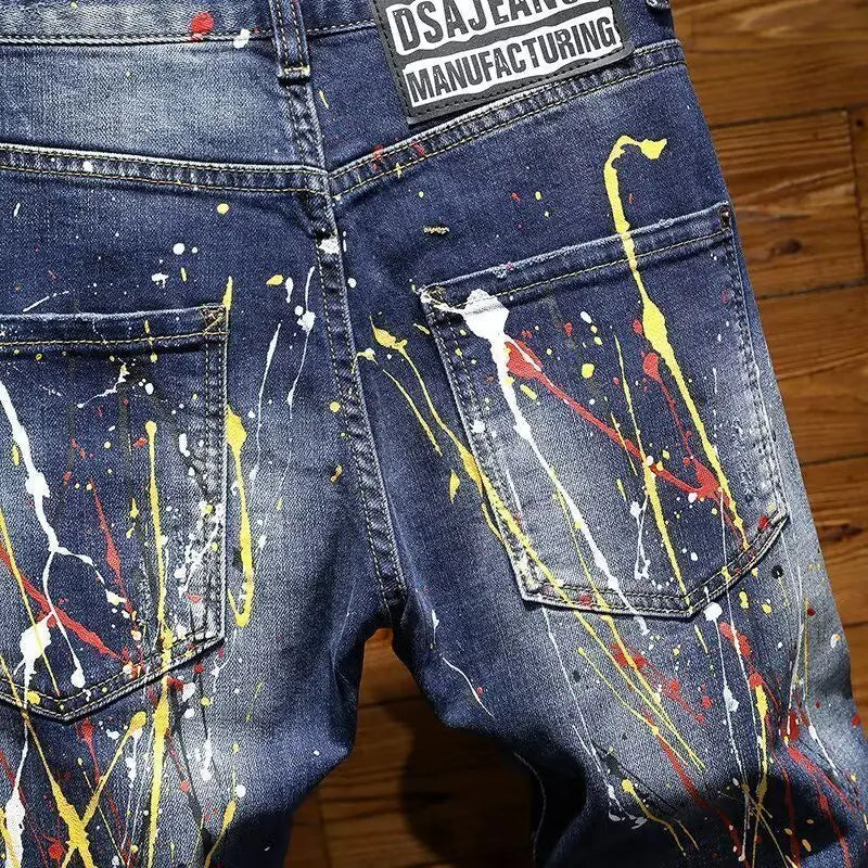 PENDRA Slim Pencil Hole Pants