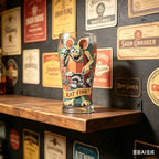 Rat Fink Beer Glass Cup Punk Rock Hot Rod Style Bar Party Drinkware Collection Ornaments