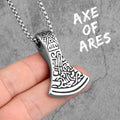 PENDRA Axe Ares Boyfriend Steel Necklace