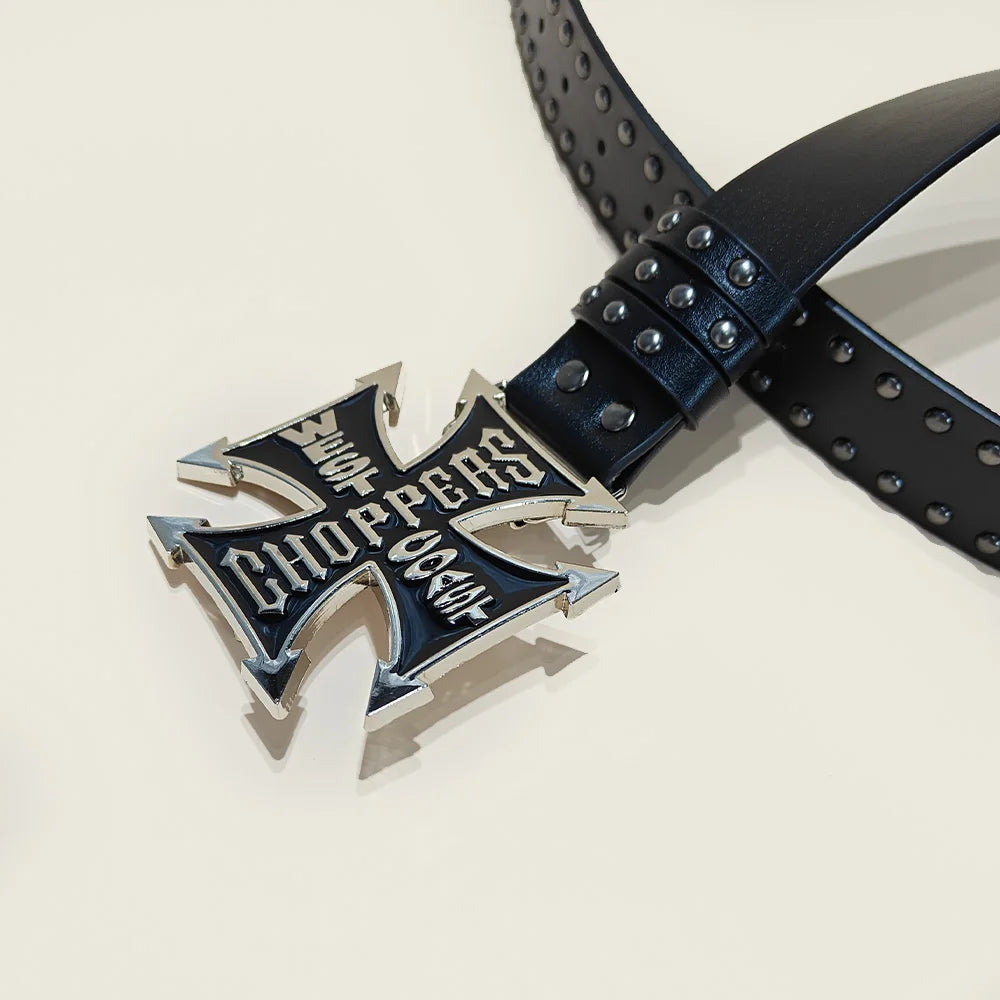 PENDRA Lunaene Cross Gothic Belt