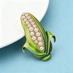 PENDRA Cornelia Pearl Corn Brooch