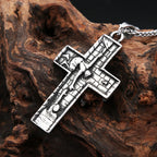 PENDRA JesusSavior Christian Cross Pendant