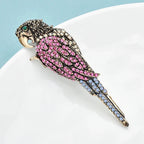 PENDRA Vintage Parrot Bird Brooch
